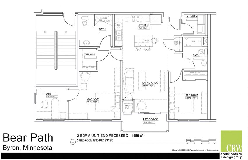 2 Bedroom 2 Bathroom plus Den
